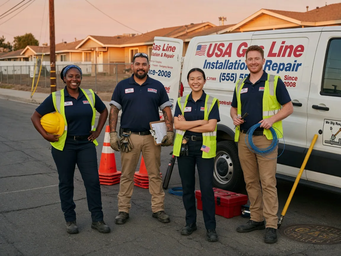 Gas Line Installation company in Hico, TX